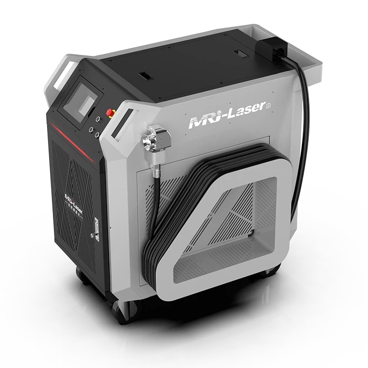 Novo izdani impulzni laserski čistilni stroj MRJ-500 W, 1000 W, 2000 W impulzni laser