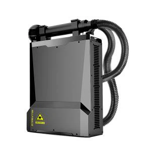 100W prenosni laserski čistilni stroj za odstranjevanje rje za nahrbtnik