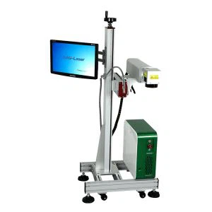 20W 30W Online Flying Fiber Laser Marking Machine